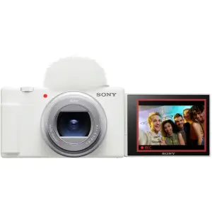 Sony ZV-1 II 20.1MP Digital Camera for Creators & Vloggers – White