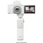 Sony ZV-1F Vlog Camera for Content Creators – White
