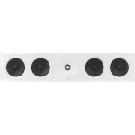 JBL - Stage2 245C 2.5-Way Quad 4.5-inch (114mm) Center Channel Loudspeaker - Each - Latte (JBL245CWHT)