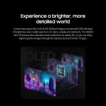 Samsung 32" Odyssey G8 QD-OLED 4K UHD 240Hz Gaming Monitor – Silver