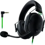 Razer BlackShark V2 X Wired Headset for PC & Consoles – Black