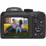 Minolta ProShot MN26Z 20MP Bridge Camera with 26x Zoom – Black