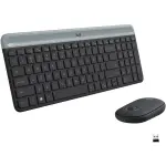Logitech MK470 Wireless Keyboard & Mouse Bundle – Black/Gray