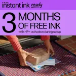 HP DeskJet 4255e Wireless All-in-One Printer – White