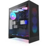 NZXT - H7 2024 Flow Mid-Tower ATX PC Case - Black (CM-H72FB-01)