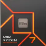 AMD - Ryzen 7 7700X 8-core - 16-Thread 4.5GHz (5.4 GHz Max Boost) Socket AM5 Desktop Processor - Silver (100-100000591WOF)