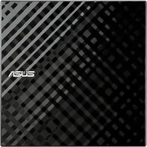 ASUS - External USB Double-Layer 8x DVD+RW/24x CD-RW Drive - Black (SDRW-08D2S-U)