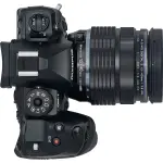 Olympus OM SYSTEM OM-1 4K Mirrorless Camera with Lens – Black