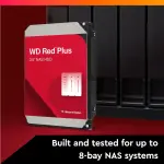 WD - Red Plus 4TB NAS Internal Hard Drive (WD40EFPX)