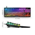 SteelSeries - Apex Pro TKL V2 Wired HyperMagnetic Gaming Keyboard – Black (64856)