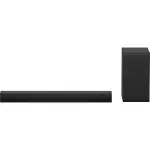 LG - 2.1 Channel S40T Soundbar with Wireless Subwoofer and Bluetooth Connectivity - Black (S40T.DUSALLK)
