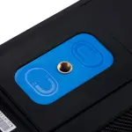 Altec Lansing - Bluetooth HydraBlast 2.0 EverythingProof Portable Speaker - Black/Blue (IMW1302-BLKRYB)