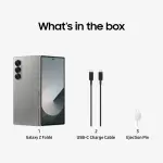 Samsung - Galaxy Z Fold6 256GB (Unlocked) - Silver Shadow (SM-F956UZSAXAA)