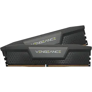 CORSAIR - VENGEANCE 32GB (2x16GB) DDR5 6000MHz C36 UDIMM Desktop Memory - Black (CMK32GX5M2E6000C36)