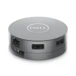 Dell - DA305 6-in-1 USB-C Multiport Adapter Docking Station - Gray (DELL-DA305U)