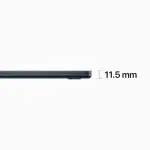 Apple - Geek Squad Certified Refurbished MacBook Air 15" Laptop - M2 chip - Midnight (GSRF MQKX3LL/A)