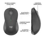 Logitech Signature M550 L Bluetooth Optical Mouse with Silent Clicks – Graphite