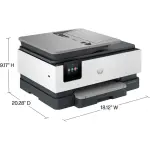 HP - OfficeJet Pro 8139e Wireless All-In-One Inkjet Printer - White (40Q51A#B1H)