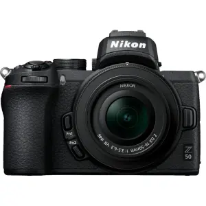 Nikon Z50 4K Mirrorless Camera with 16-50mm VR Lens – Black