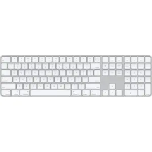 Magic Keyboard with Numeric Keypad and Touch ID (Lightning Port) - Silver/White (MK2C3LL/A)