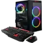 CLX SET Gaming Desktop - Ryzen 5 3600, GTX 1660, 16GB, 960GB SSD, Black/RGB