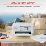 Canon - S7720 PIXMA T Wireless All-In-One Inkjet Printer - White (6256C002)