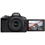 Canon - EOS R50 4K Video Mirrorless Camera 2 Lens Kit - Black