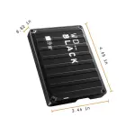 WD - BLACK External P10 5TB, USB 3.2 Gen 1 Portable Hard Drive - Black (WDBA3A0050BBK-WESN)