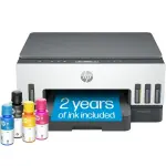 HP - Smart Tank 7001 Wireless All-In-One Supertank Inkjet Printer with up to 2 Years of Ink Included - White & Slate