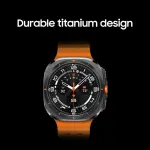 Samsung - Galaxy Watch Ultra Titanium Smartwatch 47mm LTE - Titanium Gray (SM-L705UDAAXAA)