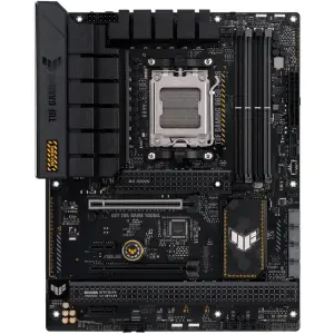 ASUS - TUF GAMING B650-PLUS WIFI AMD B650 ATX DDR5 Wi-Fi 6 Motherboard - Black (TUF GAMING B650-PLUS WIFI)