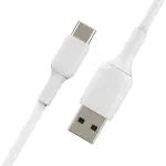 Belkin - BoostCharge USB-C Cable 3.3ft, USB-C to USB-A Cable - White (CAB001bt1MWH)