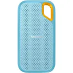SanDisk - Extreme Portable 2TB External USB-C NVMe SSD - Sky Blue (SDSSDE61-2T00-G25B)