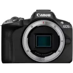 Canon - EOS R50 4K Video Mirrorless Camera 2 Lens Kit - Black