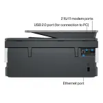 HP - OfficeJet Pro 8135e Wireless All-In-One Inkjet Printer - White