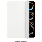 Apple - Smart Folio for iPad Pro 13-inch (M4) - White (MWK23ZM/A)