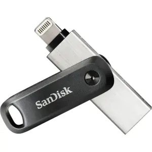 SanDisk 256GB iXpand Flash Drive Go - Silver