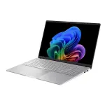 ASUS Vivobook S 15, 15.6" OLED, Snapdragon X Elite, 16GB RAM, 1TB SSD - Cool Silver