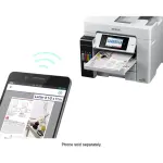 Epson - EcoTank Pro ET-5850 Wireless Inkjet Printer - All-In-One - White (C11CJ29201)