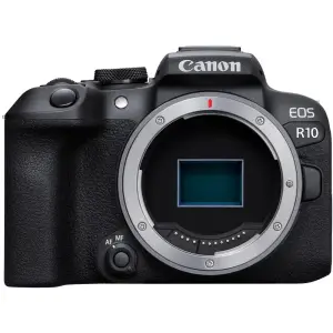 Canon - EOS R10 Mirrorless Camera - Black (Body Only)