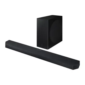 Samsung - Q series 3 .1.2 ch. Wireless Dolby ATMOS Soundbar - Titan Black (HW-QS730D)