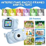Contixo KC3 Kids 1080P Selfie Camera with Games – Blue
