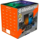 SteelSeries - Arena 9 5.1 Bluetooth Gaming Speakers with RGB Lighting (6 Piece) - Black