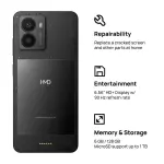 HMD - Fusion 128GB (Unlocked) - Noir (TA-1658)