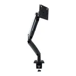 HUANUO - Single Monitor Desk Mount with Gas Spring Arm - Black