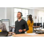 Poly - Voyager 4320 Wireless Noise Cancelling Stereo Headset with mic - Black (7Y211AA)