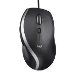 Logitech M500s Advanced Wired Optical Mouse - Black