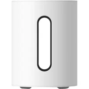 Sonos - Sub Mini Dual 6" Wifi Subwoofer - White (SUBM1US1)