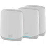 NETGEAR - Orbi 660 Series AX3800 Tri-Band Mesh Wi-Fi 6 System (3-pack) - White (RBK663-100NAS)