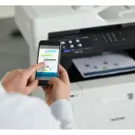 Brother - MFC-L8900CDW Wireless Color All-in-One Laser Printer - White (MFC-8900CDW)